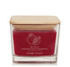 Yankee Candle : Well Living Collection - Medium Square Candle in Reviving Pomegranate & Cedarwood -