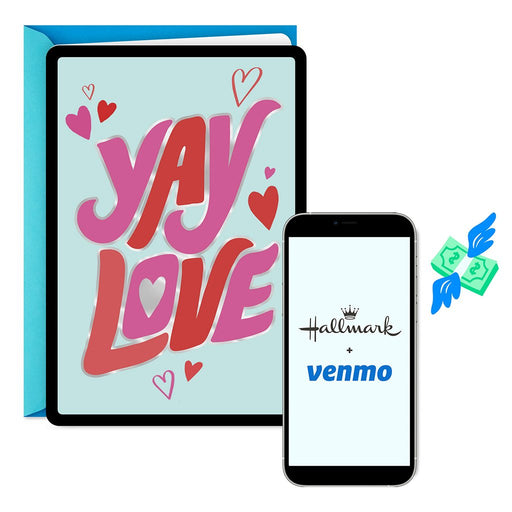 Yay Love Venmo Wedding Card - Yay Love Venmo Wedding Card