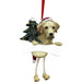 Yellow Labrador Dangling Leg Ornament - Yellow Labrador Dangling Leg Ornament