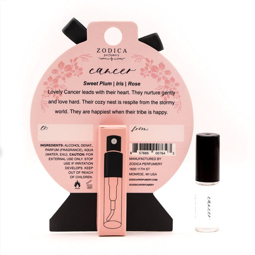 Zodica Perfumery : Perfumette Card 2ml .05oz in Cancer - Zodica Perfumery : Perfumette Card 2ml .05oz in Cancer