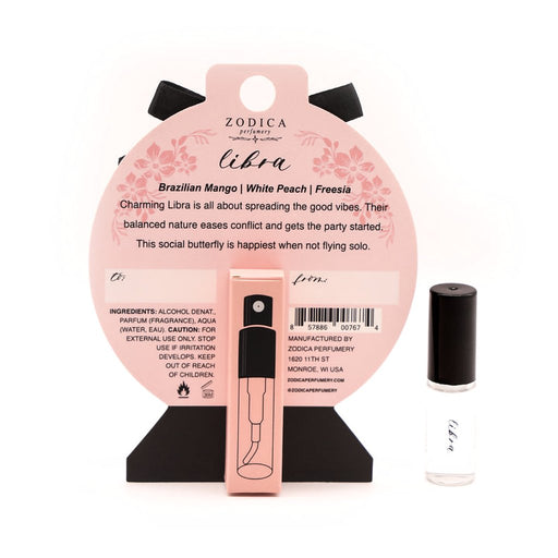 Zodica Perfumery : Perfumette Card 2ml .05oz in Libra - Zodica Perfumery : Perfumette Card 2ml .05oz in Libra